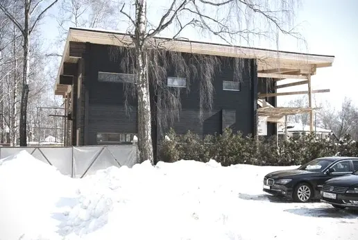 Дом из бруса, проект "Американо"