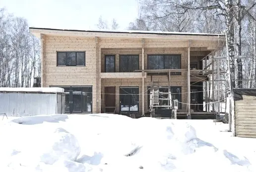 Дом из бруса, проект "Американо"