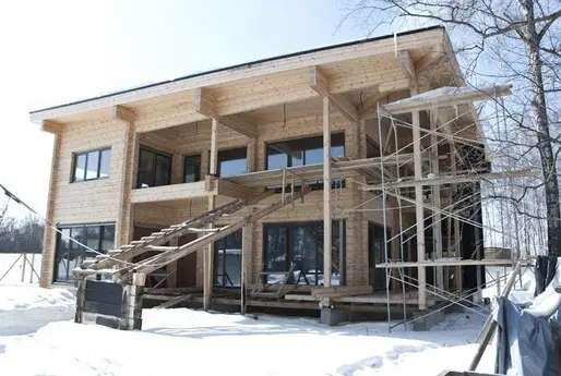 Дом из бруса, проект "Американо"